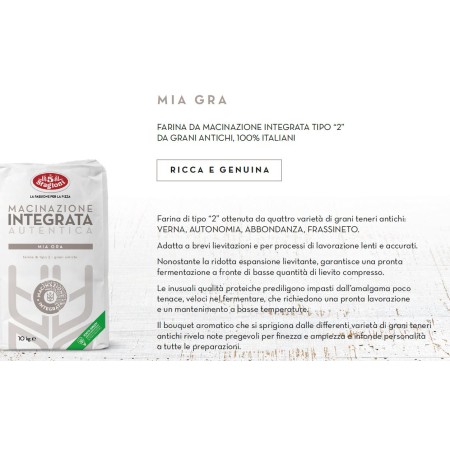 FARINA TIPO 2 'M.I.A.GRANI ANTICHI'KG.10